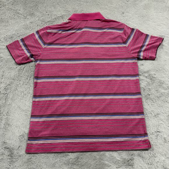 Nike Golf Polo Shirt Mens Large Tour Performance Dri-Fit NWT HJ6886-618 Striped - Picture 5 of 8